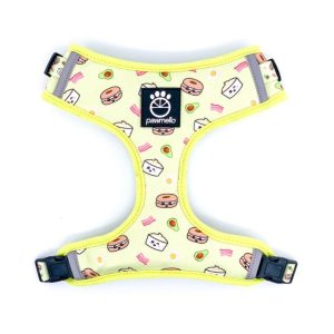 Pawmello Reversible Bacon & Bagel Harness
